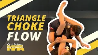 Miniature : Coaching Live | Techniques Autour de l'Étranglement Triangulaire (Triangle Choke Flow Drills)
