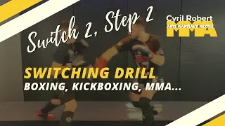 Miniature : Switching stance drill for Boxing, Kickboxing and MMA - Switch 2 Step 2
