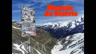 Miniature : Montée Stelvio à moto