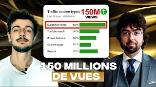 Miniature : Comment générer 150 MILLIONS de Vues Sur YouTube En 6 Mois ?! Emilio Abril x Cyril de web2fou.fr