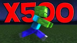 Miniature : Finir Minecraft mais c'est 500x plus rapide