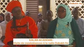 Miniature : KALAN ACADEMY: Visite de condoléances à la radio Dabakh fm