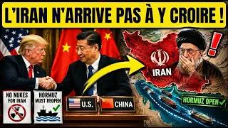 Miniature : La Chine vient de se retourner contre l'Iran et le détroit d'Ormuz ne sera plus jamais le même.