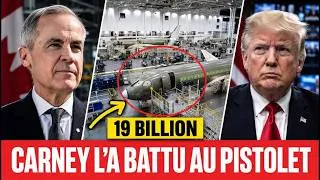 Miniature : Trump avec Boeing a échoué — Carney vient d'en signer un plus important au Québec