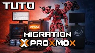 Miniature : Installer Proxmox sur AMD : BIOS, IOMMU et base propre avant migration