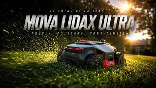 Miniature : Le robot tondeuse le PLUS INTELLIGENT ? Test du MOVA LiDAX Ultra