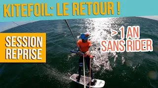 Miniature : Kitefoil - Reprise après 1an et demi sans rider !
