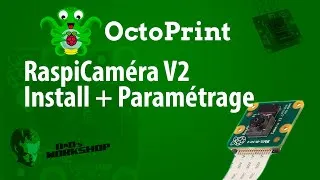 Miniature : Comment Installer et paramétrer une Caméra RaspiCam sur Octoprint.
