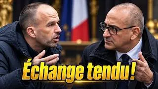 Miniature : Échange tendu entre Manuel Bompard et Laurent Nunez