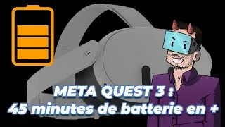 Miniature : Gagnez 30% d'AUTONOMIE supplémentaire sur votre META Quest 3 ! Et des nouvelles du PSVR2 !