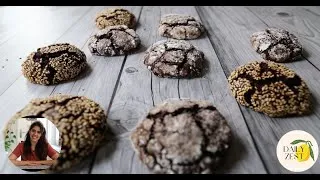 Miniature : CHOCOLATE SPRINKLE COOKIES | Yummy Brownie Bites Recipe