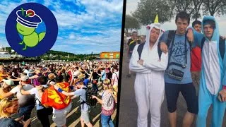 Miniature : RECORD DU MONDE DE LA PLUS LONGUE CHENILLE HUMAINE ROUEN