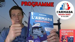 Miniature : PROGRAMME ARMADA ROUEN 2023 - Animations Concert Info