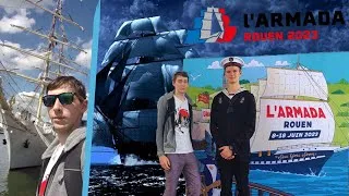 Miniature : Un avant goût de l'Armada 2023 visite du voilier Dar Mlodziezy