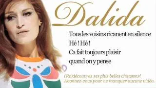 Miniature : Dalida - Tu n'as pas très bon caractère - Paroles (Lyrics)