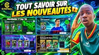 Miniature : SAVOIR SUR LES NOUVEAUTÉS eFOOTBALL 😱🔥 | NOUVEAUX PACKS, EPIC & AFCON 2027 !