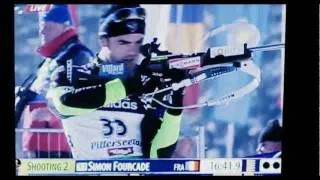 Miniature : sprint Messieurs Biathlon Hochfilzen : "le raté de martin fourcade".