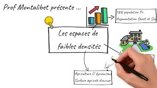 Miniature : Le cours lu - Les espaces de faibles densités (3ème)