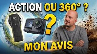Miniature : Quelle camera pour filmer les vacances ? DJI Action 6 vs Osmo 360