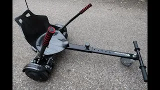 Miniature : Test hoverboard EVERCROSS avec siège de karting