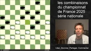 Miniature : Championnat de France 2025 du jeu de dames