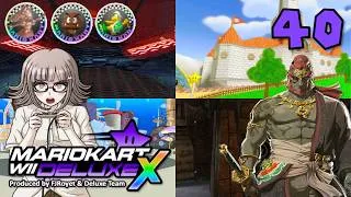 Miniature : Mario Kart Wii Deluxe X #40 - Coupe Peach d'or rose, Goomba et Frère Marto !