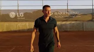 Miniature : The beaches in Mallorca were too crowded, so I chose Rafa Nadal's Tennis Academy instead 🤷‍♂️🎾