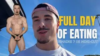 Miniature : 24h dans ma vie de coach en ligne (mini cut semaine 7 + tous mes repas)