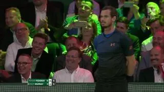 Miniature : Match for Africa- A ball kid plays with Roger Federer on match point