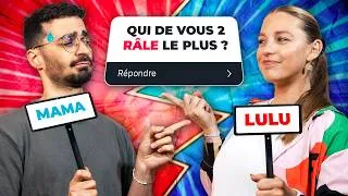 Miniature : Qui de nous deux ? (avec Lulu)