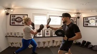 Miniature : Coaching particulier de boxe et cross training dans ma salle privée