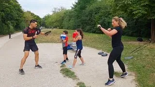 Miniature : Coaching de boxe pieds-poings pour toute la famille