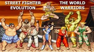 Miniature : Street Fighter Evolution : The World Warriors