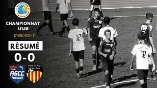 Miniature : AS CAGNES-LE CROS vs PAFC | D'Angelo Foot (U14R Championnat J1)