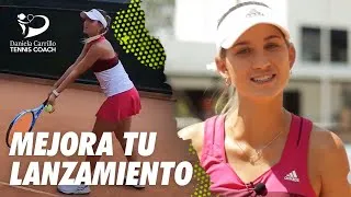 Miniature : 2 ejercicios para mejorar el lanzamiento en el servicio | Daniela Carrillo Tennis Coach