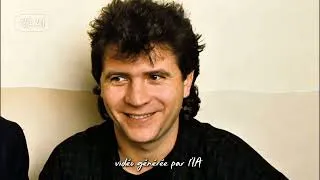 Miniature : Daniel Balavoine généré par l'IA 