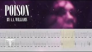 Miniature : Poison A A  WILLIAMS Tablature sur Backing Track