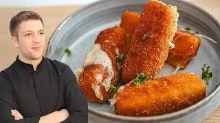 Miniature : Comment faire des bâtonnets de MOZZARELLA ultra fondants