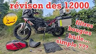 Miniature : QJ Motor SRT600SX : révision des 12000 km...ça pique ! 🤯