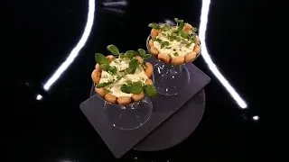 Miniature : Tiramisu menthe et citron vert en verrine par Christophe Michalak (#DPDC)