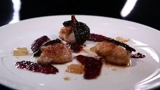 Miniature : Ris de veau croustillant, blettes et beurre rouge, par Jean-François Rouquette (#DPDC)
