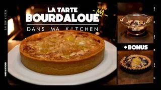 Miniature : la Tarte Bourdaloue ou Amandine à la poire + Bonus