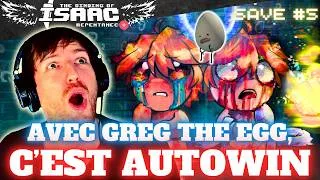 Miniature : AVEC GREG THE EGG, C'EST AUTOWIN | Binding Of Isaac Repentance