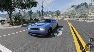 Miniature : Dodge Challenger - Une tueuse de 492cv | BeamNG Drive
