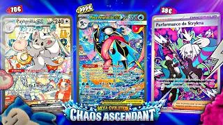 Miniature : TOP 10 des Cartes les plus CHÈRES de Pokémon CHAOS ASCENDANT 🤑
