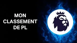 Miniature : Mon classement de Premier League - Poweranking n°1