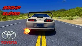 Miniature : 900HP Toyota Supra TRD BRUTAL SOUND! - Assetto Corsa