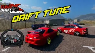 Miniature : Toyota Supra Multiplayer Drifting Gameplay!/Steering Wheel /Car X Drift Racing Online!