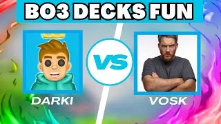 Miniature : BO3 RANDOM DECKS VS @Vosketal SUR CLASH MINI !! 🔥