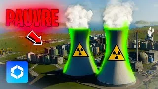 Miniature : J'ai CONSTRUIT une CENTRALE NUCLÉAIRE dans MA VILLE CAPITALISTE sur CITIES SKYLINES II